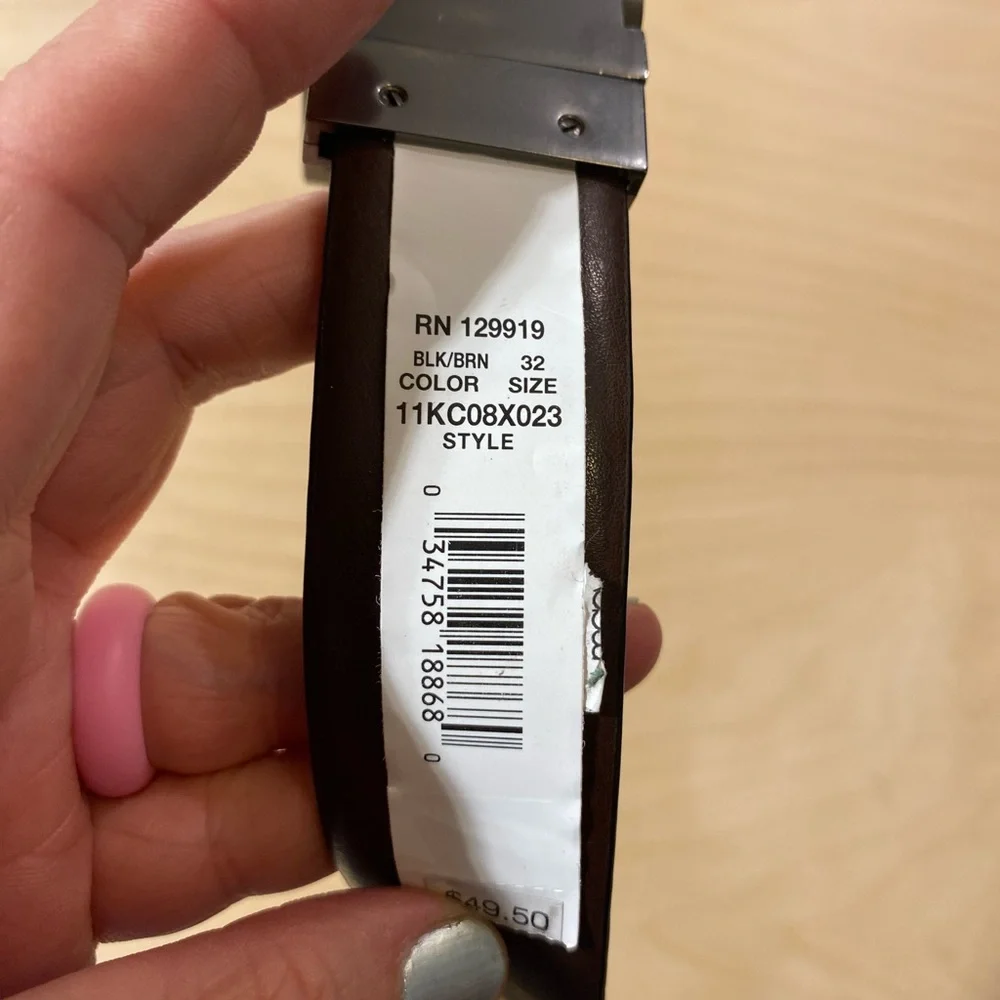 Kenneth Cole Reaction Belt size 32 (H) - Picture 6 of 7